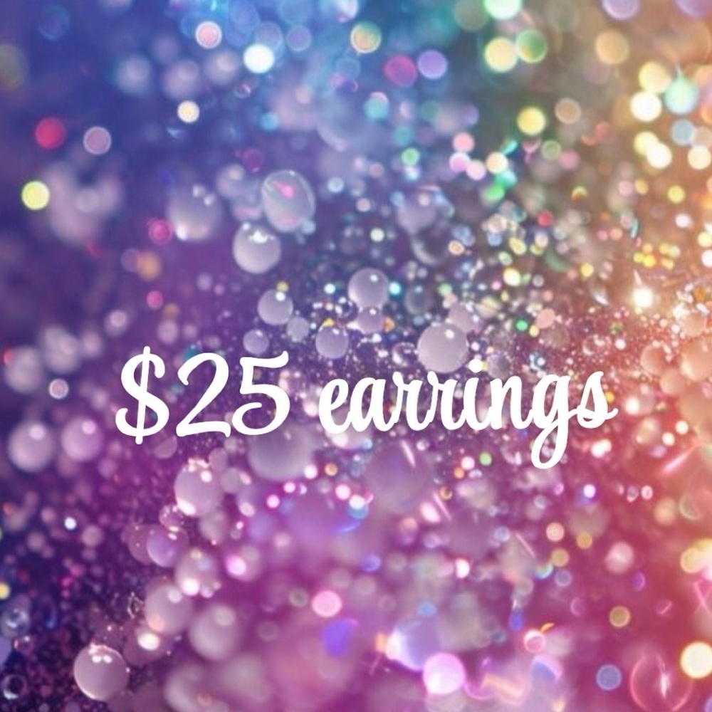 Unlisted $25 earrings 76-100 - Picture 2 of 2